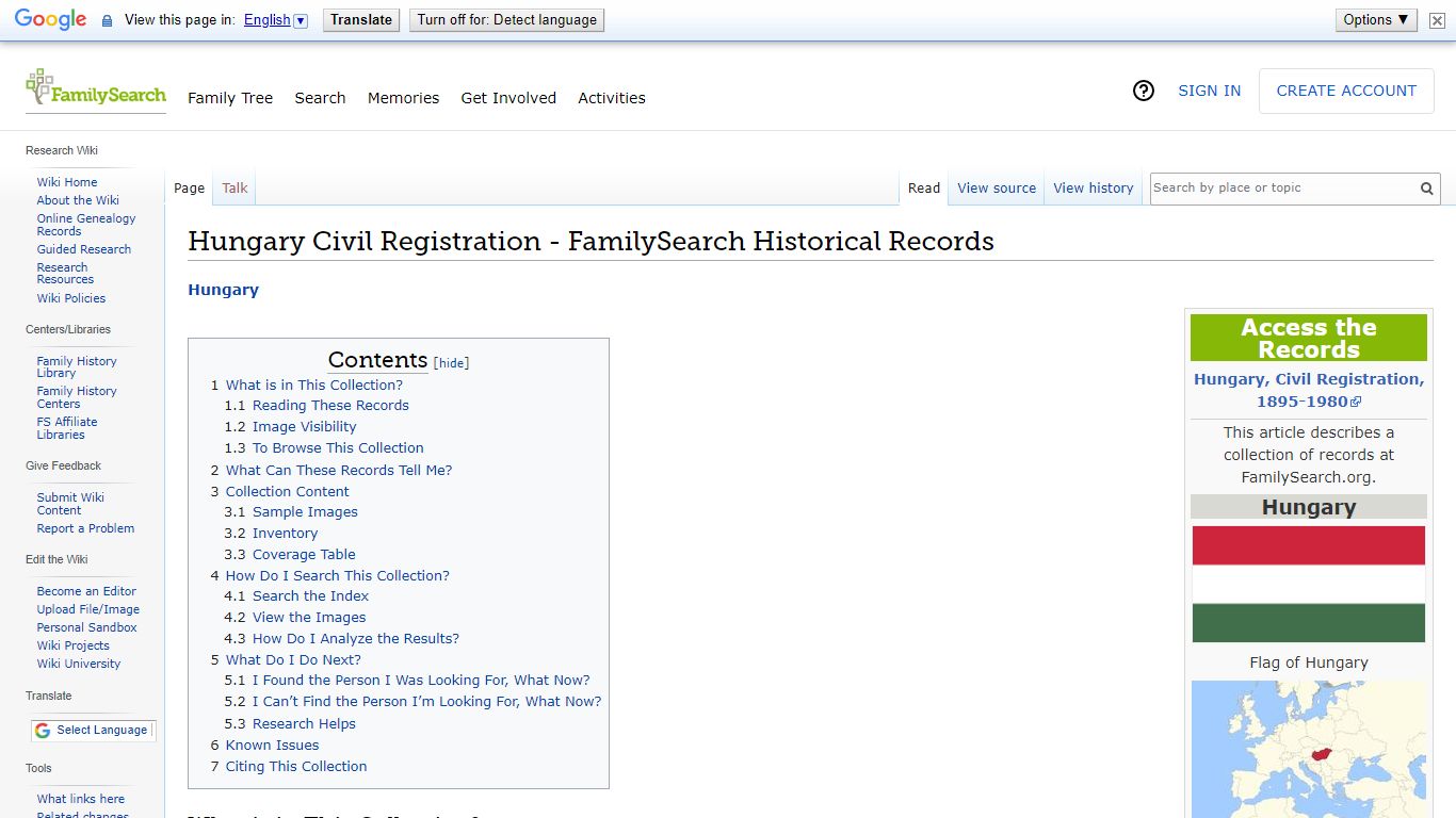 Hungary Civil Registration - FamilySearch Historical Records